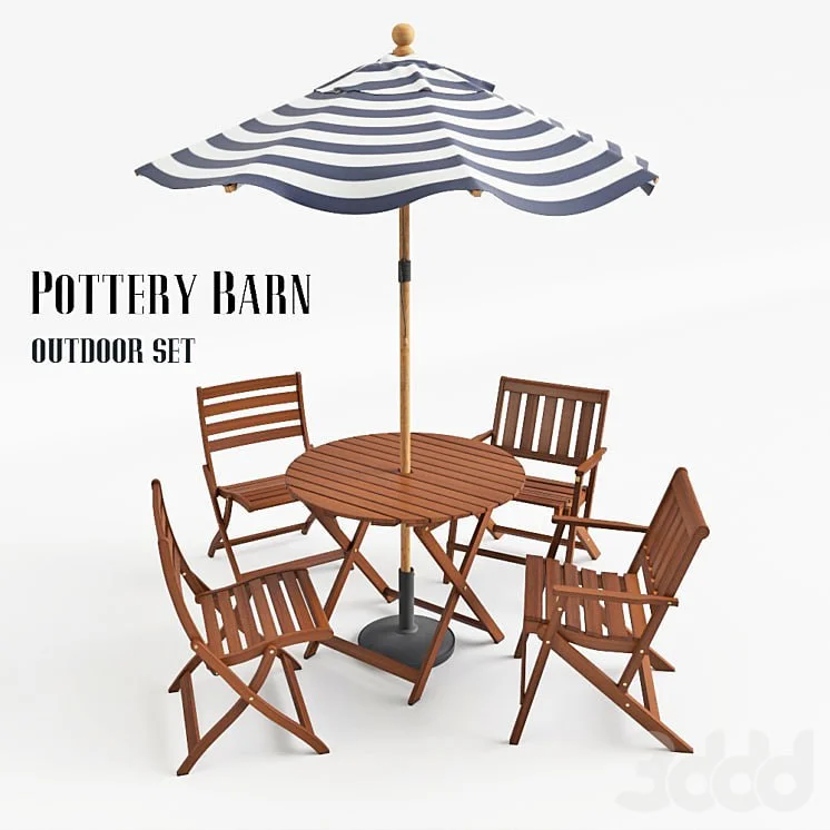 Pottery Barn Outdoor Set
